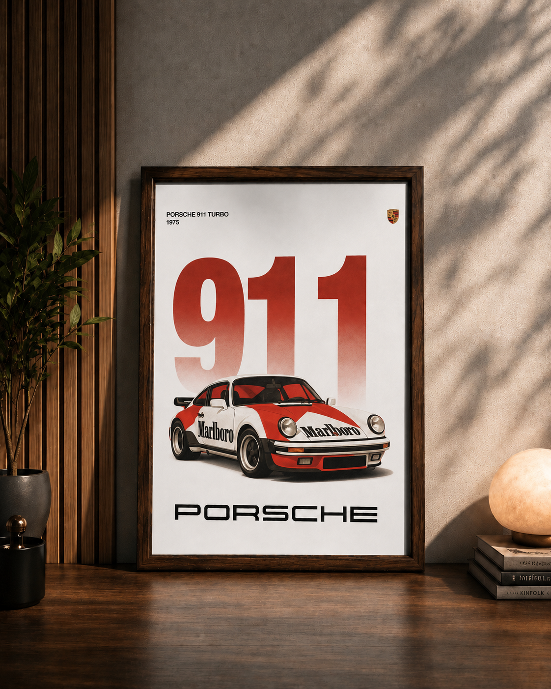Porsche 911 framed 2